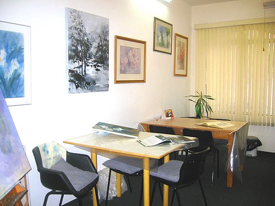 Interior do ateliê